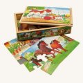 neuveden: Puzzle v krabičce - zvířátka