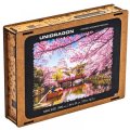 neuveden: Unidragon dřevěné puzzle - Sakura velikost L