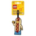 neuveden: LEGO Iconic Jmenovka na zavazadlo - Hot Dog