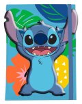 : Lilo a Stitch squishy blok A5 modrý