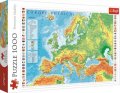 neuveden: Trefl Puzzle Mapa Evropy / 1000 dílků