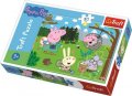 neuveden: Trefl Puzzle Peppa Pig v přírodě / 30 dílků