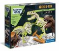 neuveden: Clementoni Vykopávky T-Rex + Triceraptos