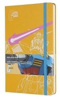 neuveden: Moleskine: Gundam zápisník linkovaný L žlutý