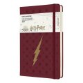 neuveden: Moleskine Diář 2022 Harry Potter červený L, denní