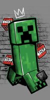 neuveden: Osuška - Minecraft Metro Art Creeper