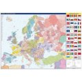 neuveden: Evropa - administrativní mapa nástěnná