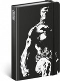 neuveden: Notes - Batman – Dark Knight, linkovaný, 10,5 x 15,8 cm