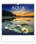 : Kalendář nástěnný 2027 - Aqua