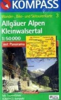 neuveden: Allgäuer Alpen,Kleinwalsertal 3 / 1:50T KOM