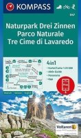 neuveden: Naturkpark drei Zinnen/Parco naturale Tre Cime D/I  047  NKOM1:25T