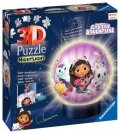 neuveden: 3D Puzzle-Ball: Gabby’s Dollhouse 72 dílků (noční edice)