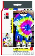neuveden: Marabu Sada barev na textil ve spreji - Tie Dye Style