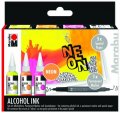 neuveden: Marabu Sada alkoholových inkoustů - Neon