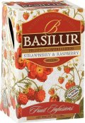 neuveden: BASILUR Fruit Strawberry  Raspberry přebal 25x1,8g