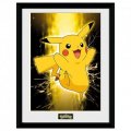 neuveden: Pokémon Zarámovaný plakát -Pikachu