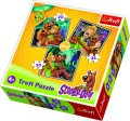 neuveden: Trefl Puzzle Scooby Doo - Pozor, příšera! 3v1 (20,36,50 dílků)