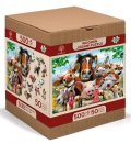 neuveden: Wooden City Puzzle Život na farmě 505 dílků, dřevěné