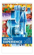 neuveden: Kalendář nástěnný 2023 - Music Experience, Exclusive Edition