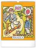 : Kalendář 2027 nástěnný: Josef Lada – Říkadla, 30 x 34 cm
