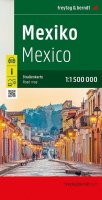 neuveden: Mexiko 1:1 500 000 / automapa a rekreační mapa
