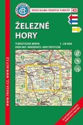 neuveden: Železné hory /KČT 45 1:50T Turistická mapa