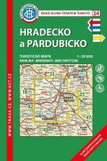 neuveden: KČT 24 Hradecko, Pardubicko 1:50 000/turistická mapa