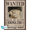 neuveden: One Piece Plakát - Wanted Zoro 52x38 cm