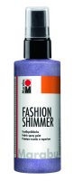 neuveden: Marabu Fashion Shimmer na tmavý textil třpytivý - lila 100 ml
