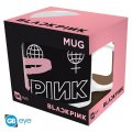 neuveden: Black Pink Keramický hrnek 320 ml - Drip