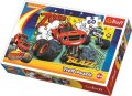 neuveden: Trefl Puzzle Plamínek a čtyřkoláci / 60 dílků