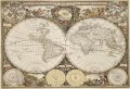 neuveden: Wooden City Puzzle Antická mapa světa 2v1, dřevěné, 300 dílků