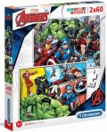 neuveden: Puzzle Supercolor Avengers 2x60 dílků