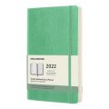 neuveden: Moleskine Plánovací zápisník 2022 zelený L, měkký