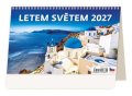 : Kalendář stolní 2027 - Letem světem