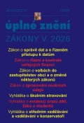 : Aktualizace V/1 2026 Zákon o správě dat a o řízeném přístupu k datům, Zákon