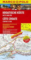 neuveden: Chorvatské pobřeží střed jih-mapa
