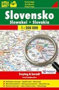 neuveden: Slovensko automapa 1:500 000 (velké písmo)