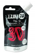 neuveden: Reliéfní pasta 3D IZINK - tulip, perleťová červená, 80 ml