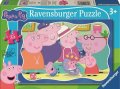 neuveden: Puzzle Prasátko Peppa 35 dílků