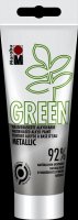 neuveden: Marabu Green Alkydová barva - stříbrná 100 ml