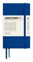 -: Zápisník Indigo, Pocket A6, 187l, linkovaný