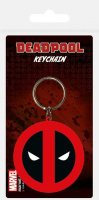 neuveden: Klíčenka gumová, Deadpool logo