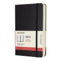 neuveden: Moleskine Diář 2021-2022 černý L, denní, tvrdý