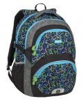 neuveden: Bagmaster Školní batoh THEORY 9 E GREEN/BLUE/BLACK