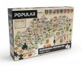 neuveden: Puzzle - Mapa Slovenska, 160 ks