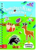 : Znovupoužitelné samolepky V lese