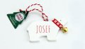 neuveden: Vánoční dekorace lední medvěd JOSEF