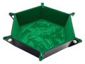 : Dice tray - Tray Dragon Skin - Zelené