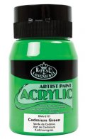 neuveden: Royal & Langnickel Akrylová barva 500ml CADMIUM GREEN